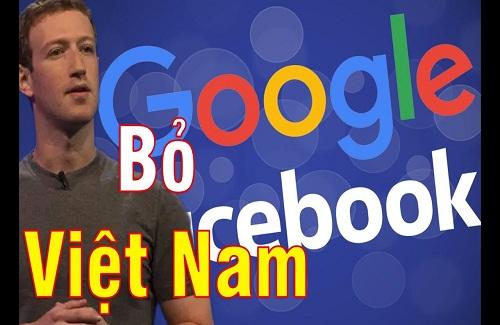 Facebook, Google có “bỏ” Việt Nam vì quy định đặt máy chủ?